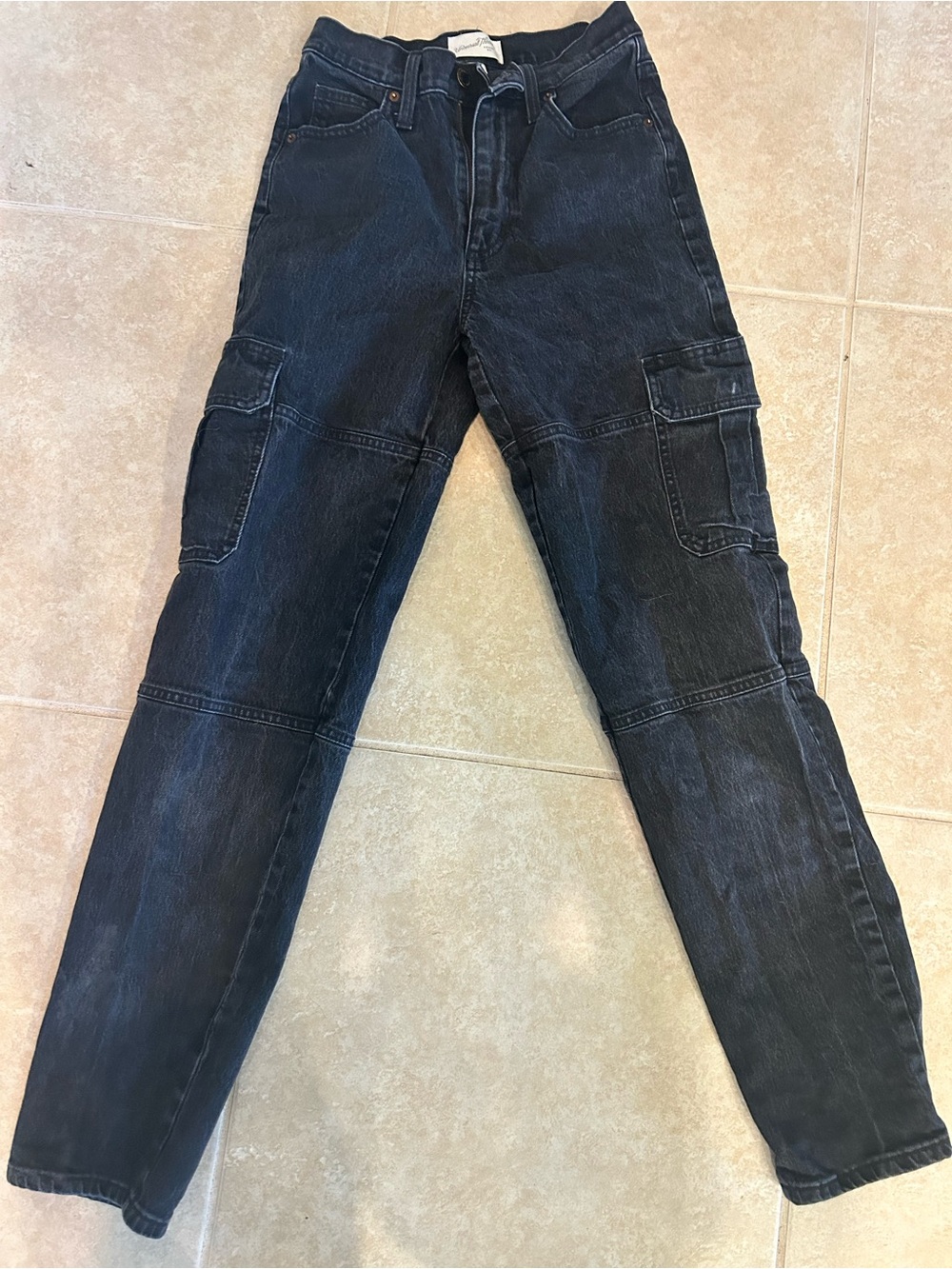 Women’s Black Cargo Jeans